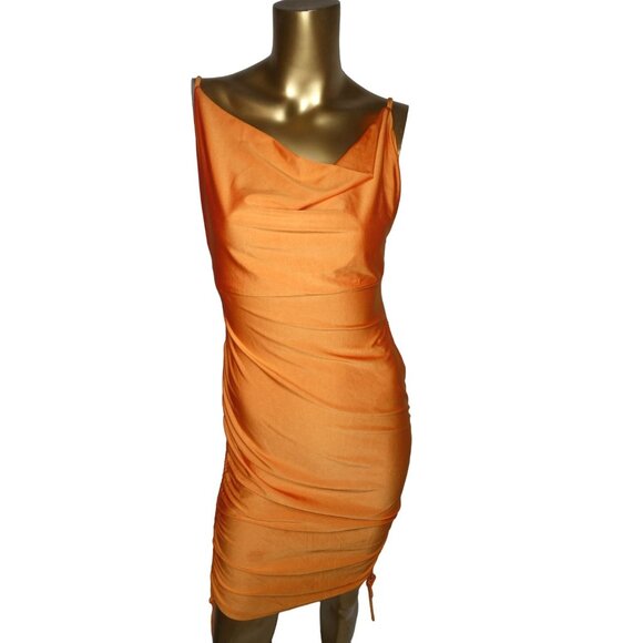 E.L.H.‎ Studio Fashion Midi Dress Women's Size L - Picture 2 of 6